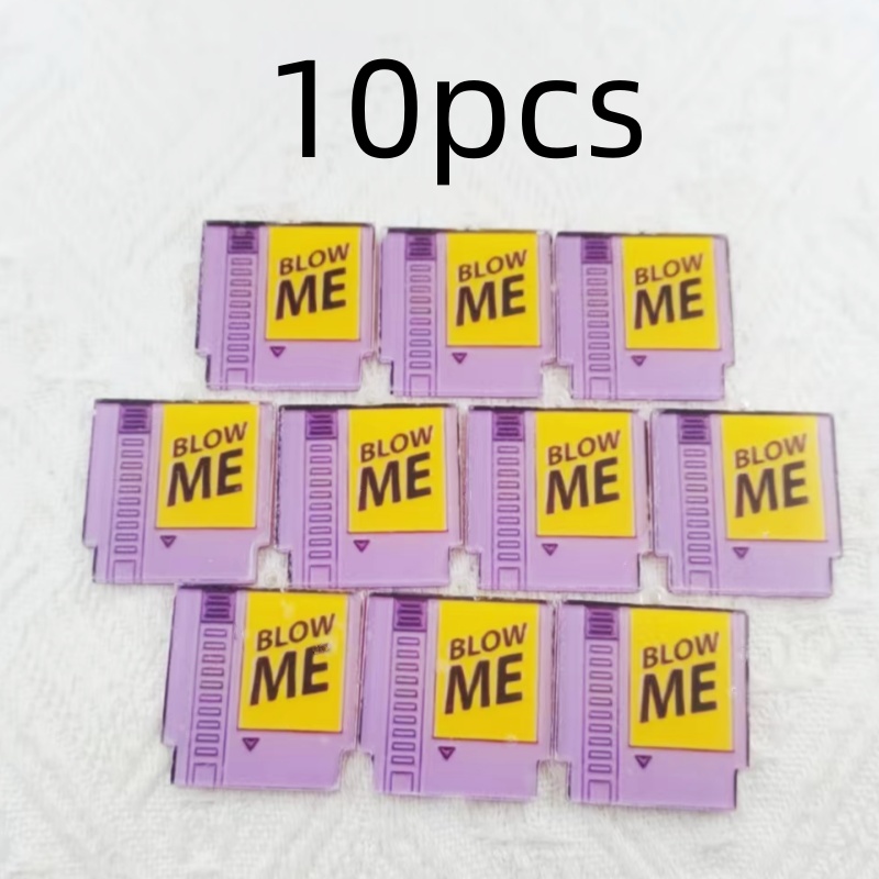 Jewelry Making Game - 10pcs acrylic video game console pendant,