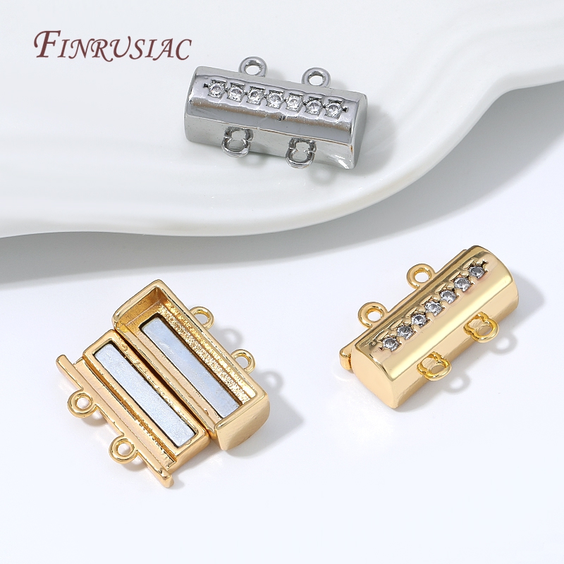 Jewelry Making Gold - Magnetic Necklace Clasp 18K Gold Plated