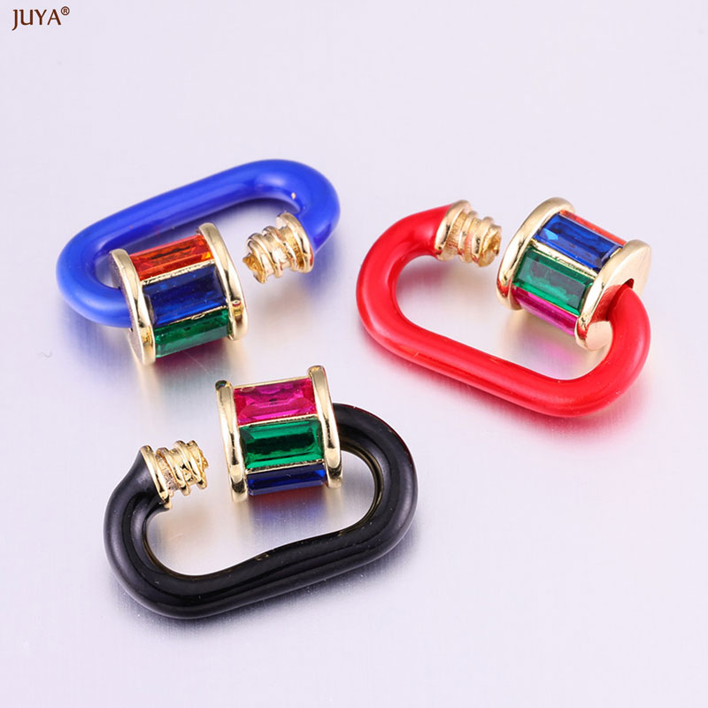 JUYA Rainbow Crystal Enamel Sc - Jewelry Making Name 评论和价格