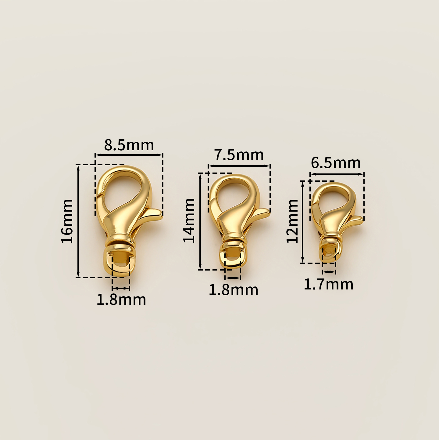 2Pcs 14/18K Gold Rotating Lobs - Jewelry Making Name 评论和价格