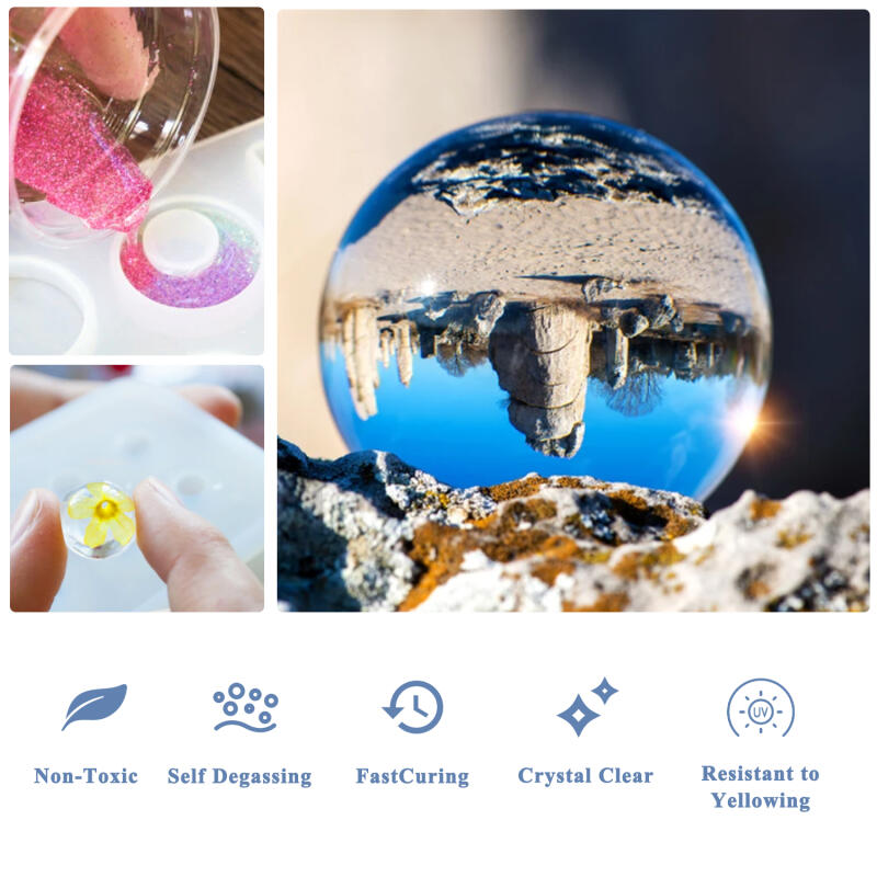 200g/250g/500g UV Resin Hard G - Jewelry Making Light 评论和价格