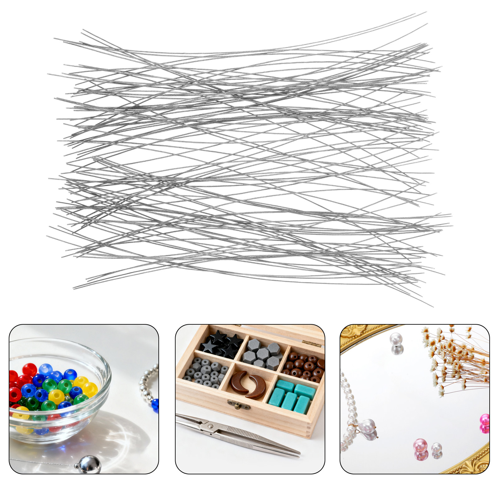 200Pcs Beading Needle Jewelry  - Jewelry Making Thread 评论和价格