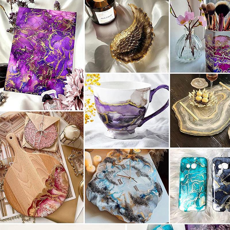 1 Set Resin Pigment Kit Art In - Jewelry Making Course 评论和价格