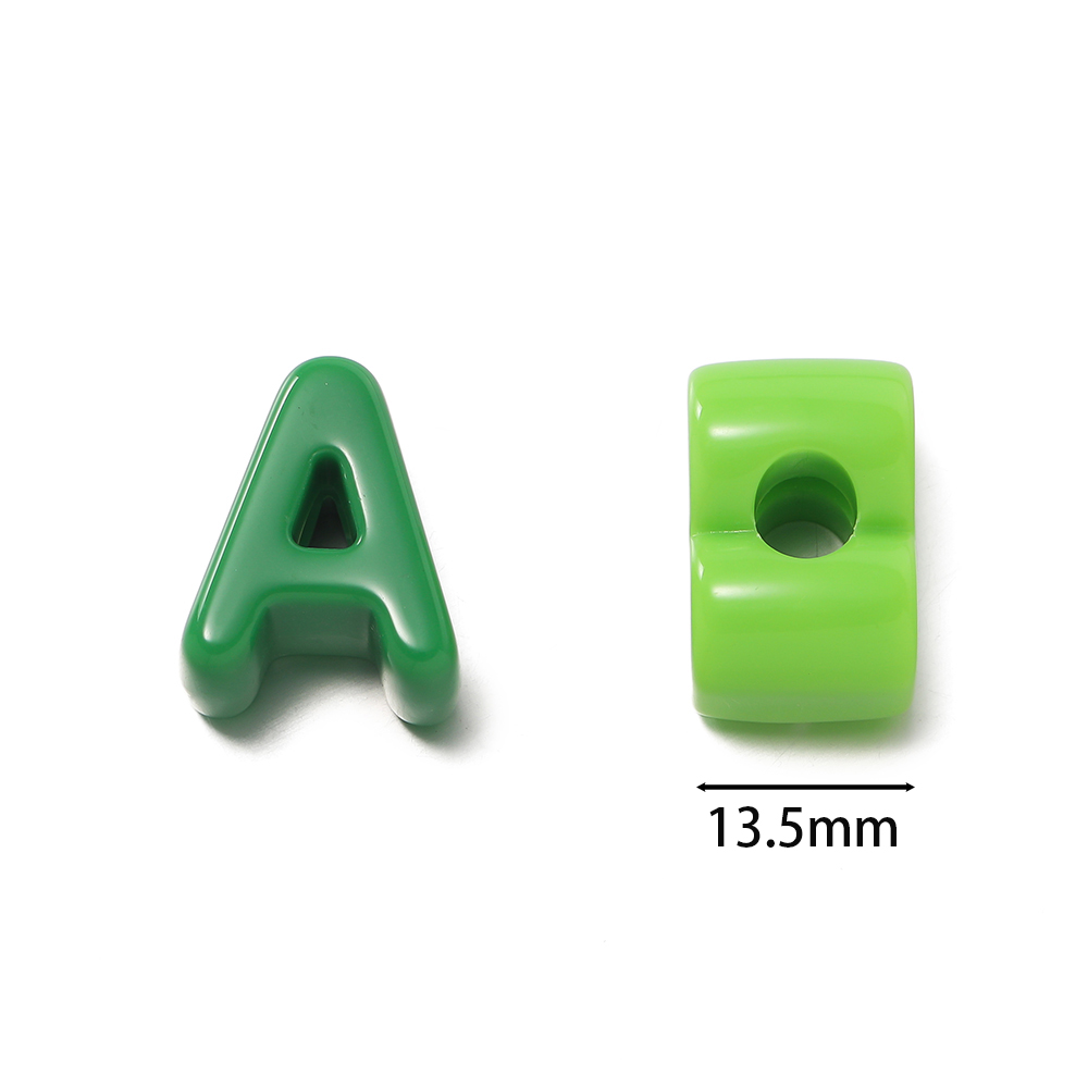 10pcs/lot Multi Color Big Hole - Jewelry Making For Kids 评论和价格