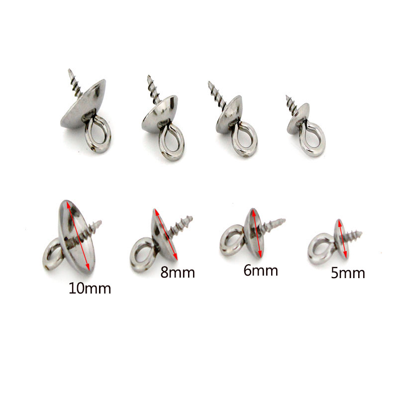 20Pcs Stainless Steel Clasps H - Jewelry Making Drill 评论和价格