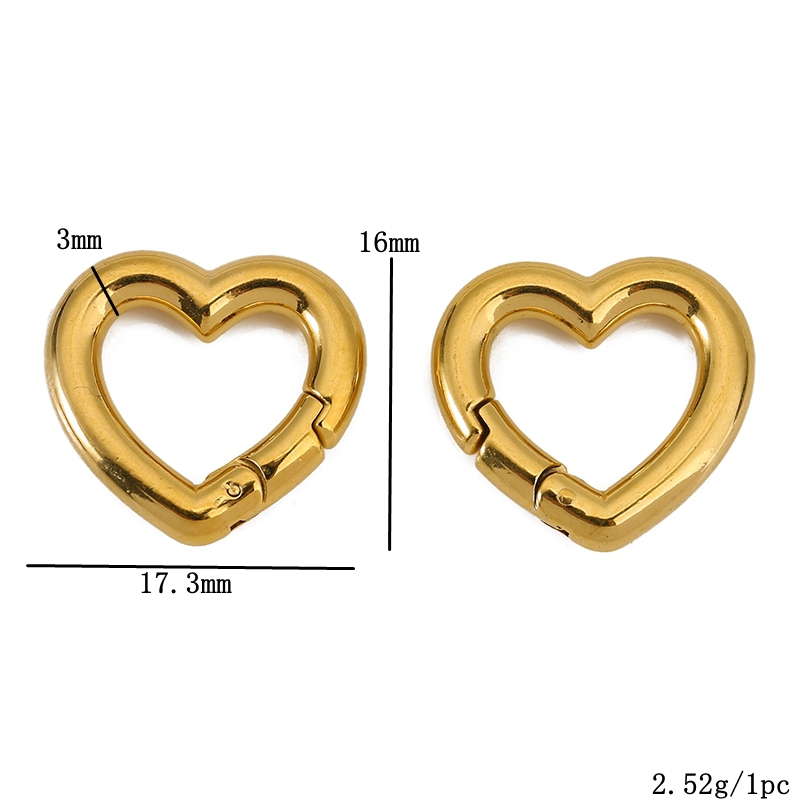 2pcs Stainless Steel Clasps He - Jewelry Making Name 评论和价格