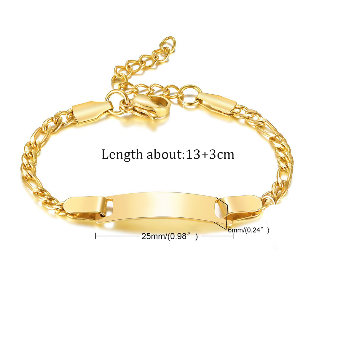 Kissmoon Custom Engrave Name B - Jewelry Making For Kids 评论和价格
