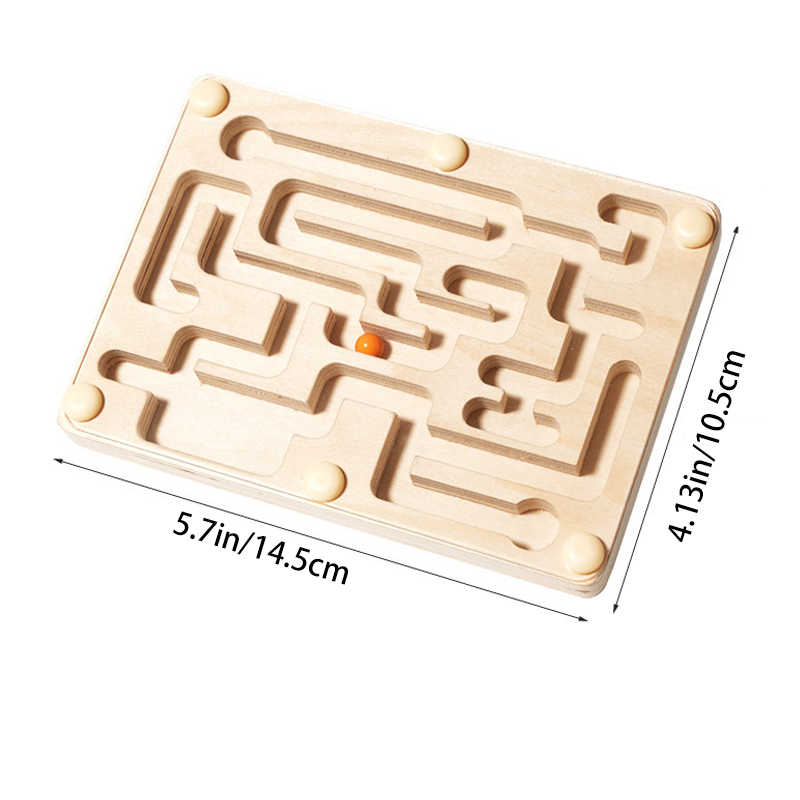 Small Wooden Balance Bead Maze - Jewelry Making Board 评论和价格