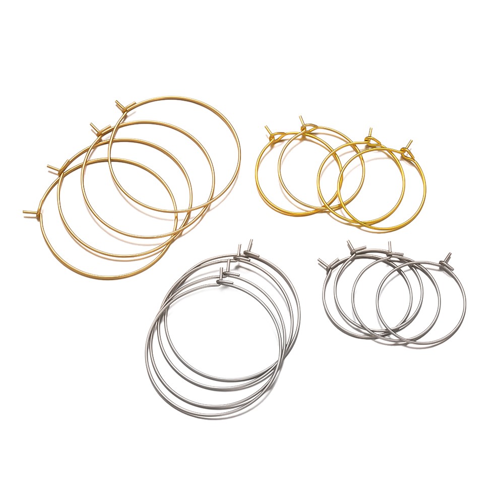 50Pcs 316 Stainless Steel 15 2 - Jewelry Making Gold 评论和价格