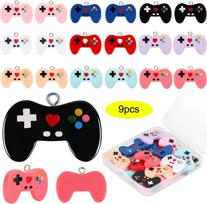 9 Pcs Video Game Controller Ch - Jewelry Making Game 评论和价格