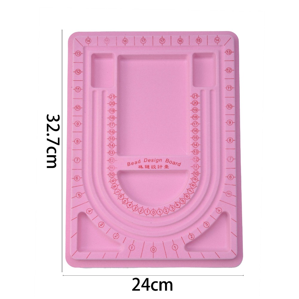 Colorful Flockeda Bead Board F - Jewelry Making Board 评论和价格