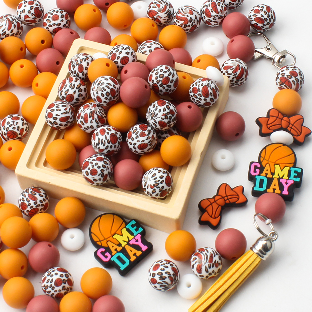 Ball Game Day Theme Silicone B - Jewelry Making Game 评论和价格