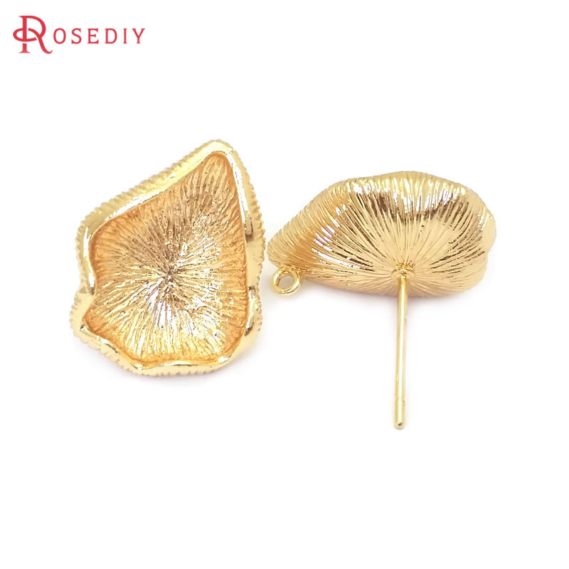 18K Gold Color Brass Lotus Lea - Jewelry Making Gold 评论和价格