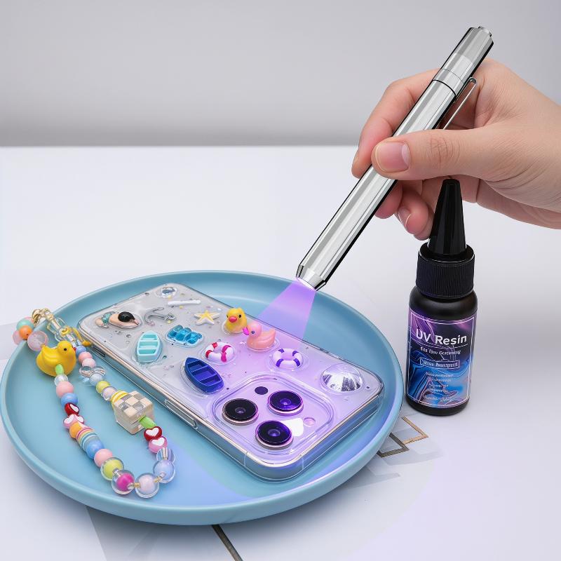 20g/30g/50g UV Epoxy Resin Glu - Jewelry Making Light 评论和价格