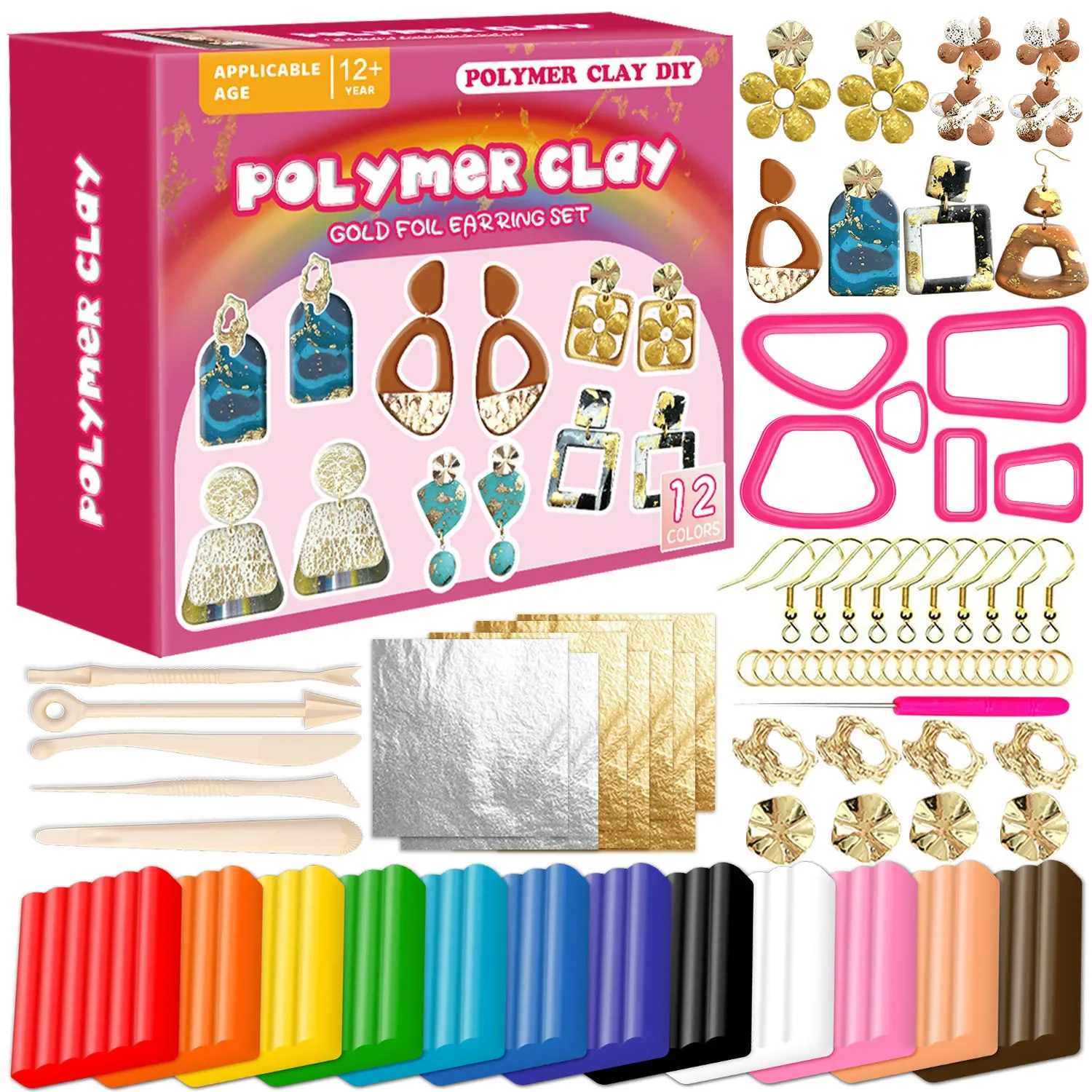 DIY Polymer Clay Jewelry Earri - Jewelry Making For Teens 评论和价格