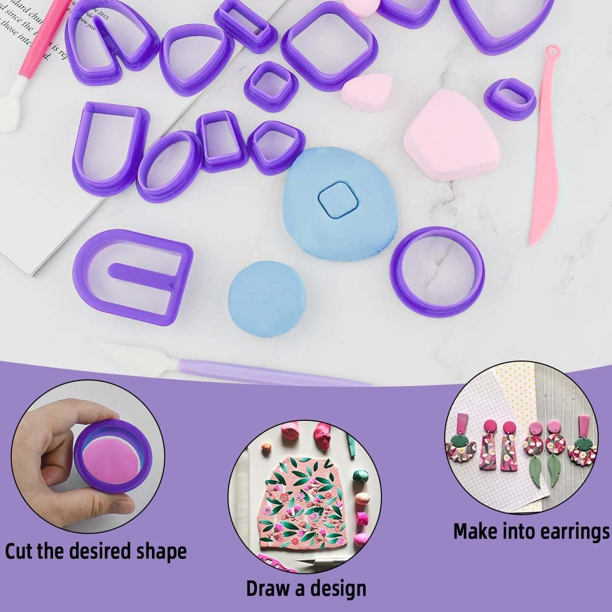 Polymer Clay Earring Making Ki - Jewelry Making For Teens 评论和价格