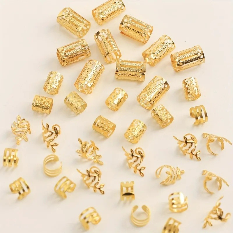 40/80PCS Elegant Hollow Out Ha - Jewelry Making For Kids 评论和价格