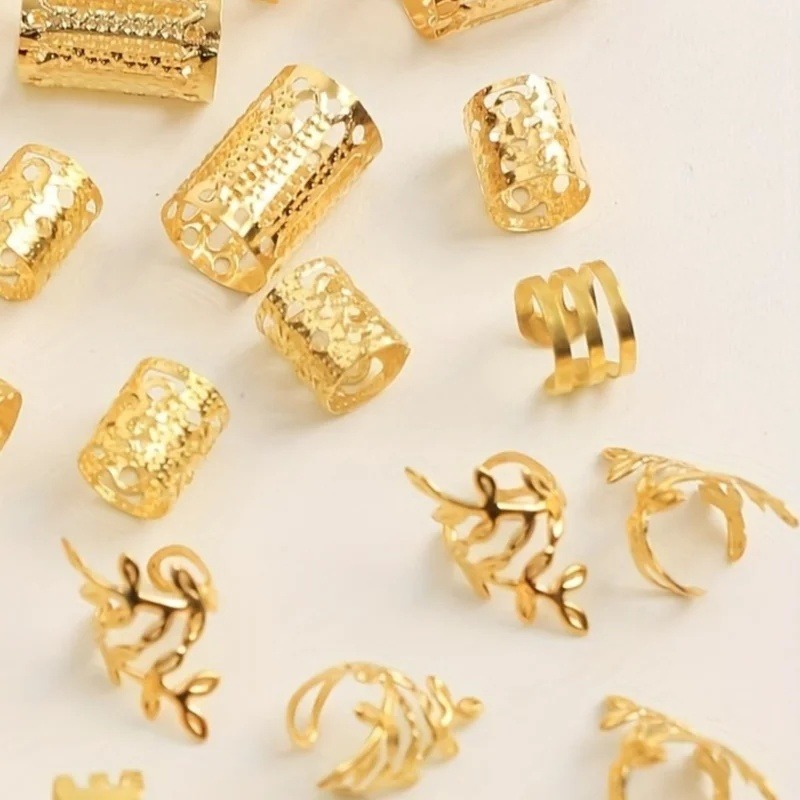 40/80PCS Elegant Hollow Out Ha - Jewelry Making For Kids 评论和价格