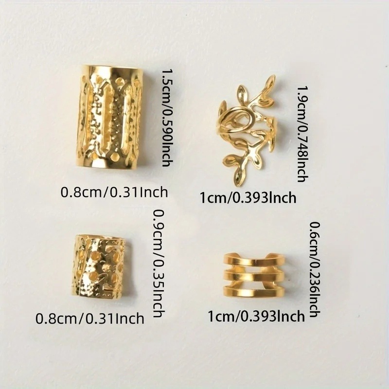40/80PCS Elegant Hollow Out Ha - Jewelry Making For Kids 评论和价格
