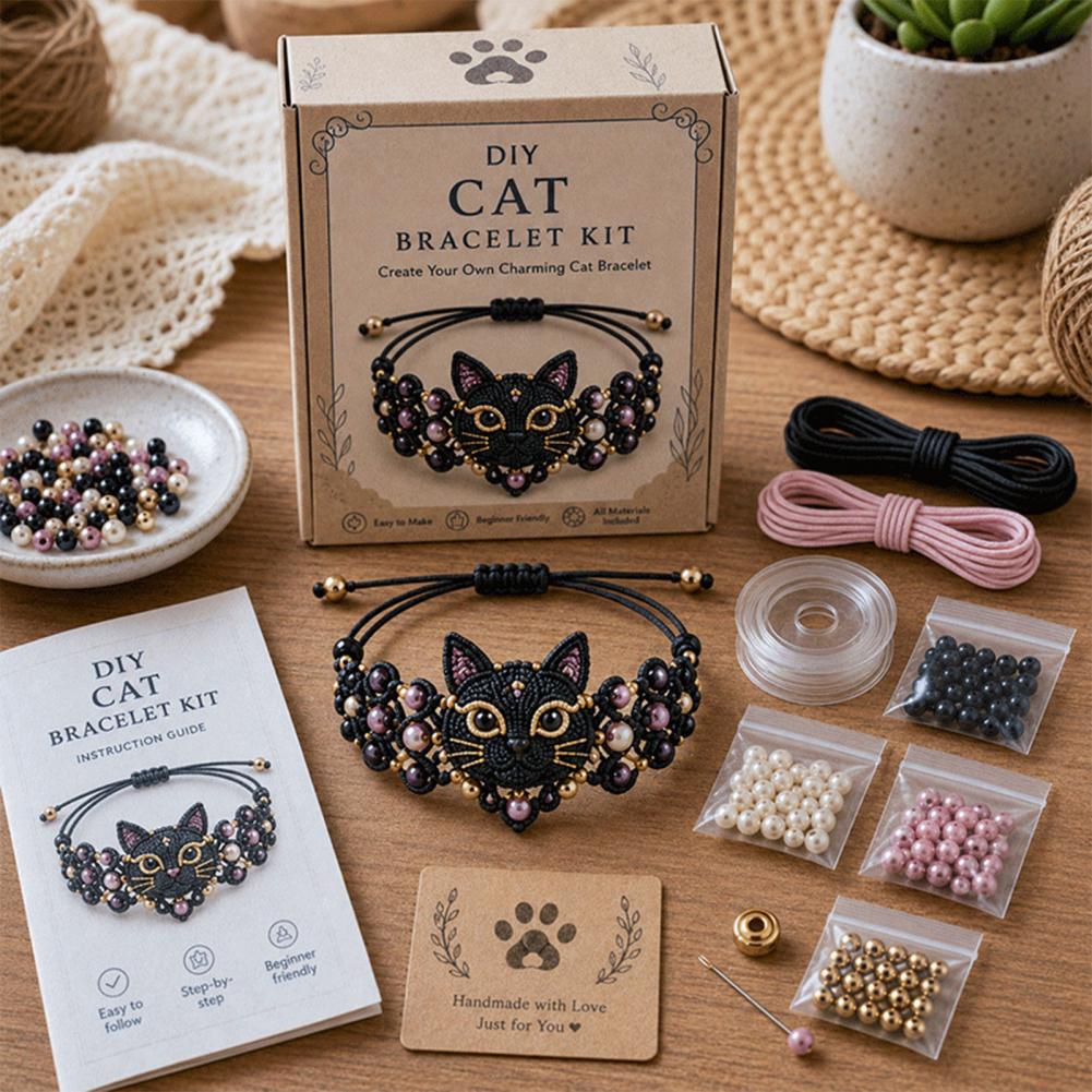 Bead Diy Kit Diy Beaded Bracel - Jewelry Making For Teens 评论和价格