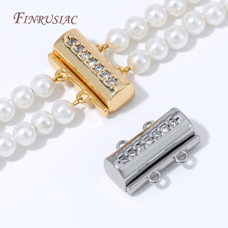 Magnetic Necklace Clasp 18K Go - Jewelry Making Gold 评论和价格