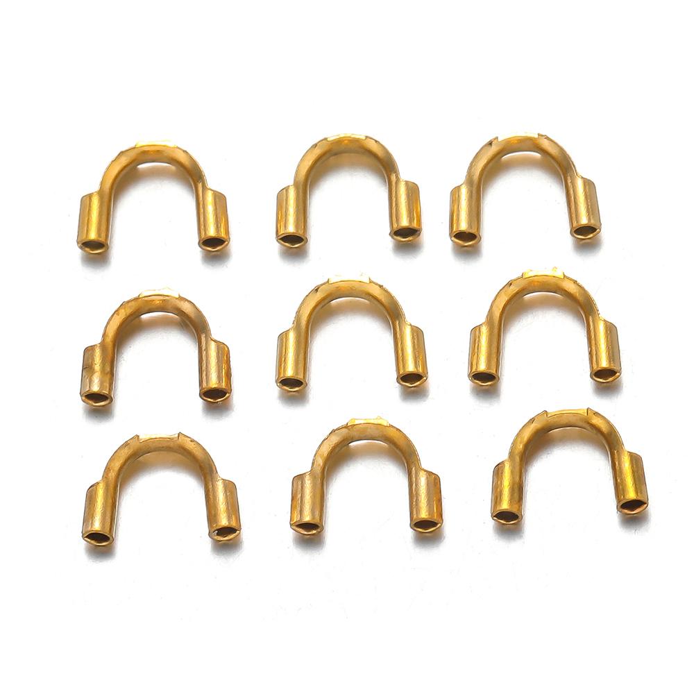 50pcs Gold Plated Stainless St - Jewelry Making Yarn 评论和价格