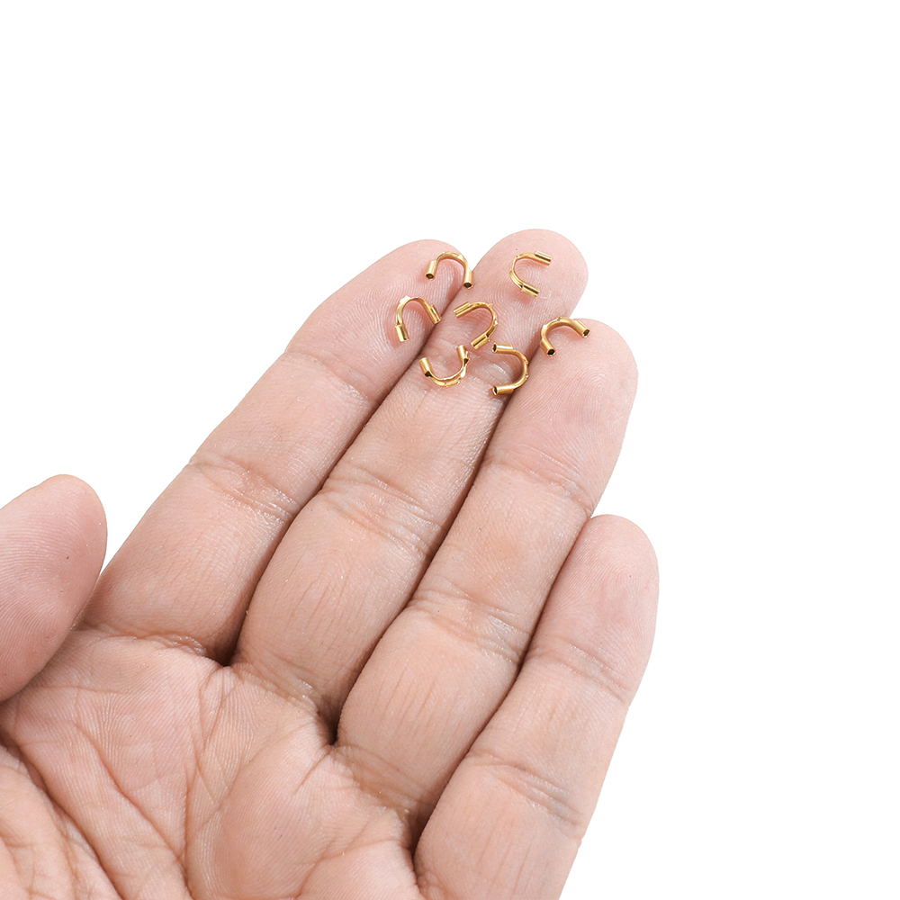 50pcs Gold Plated Stainless St - Jewelry Making Yarn 评论和价格