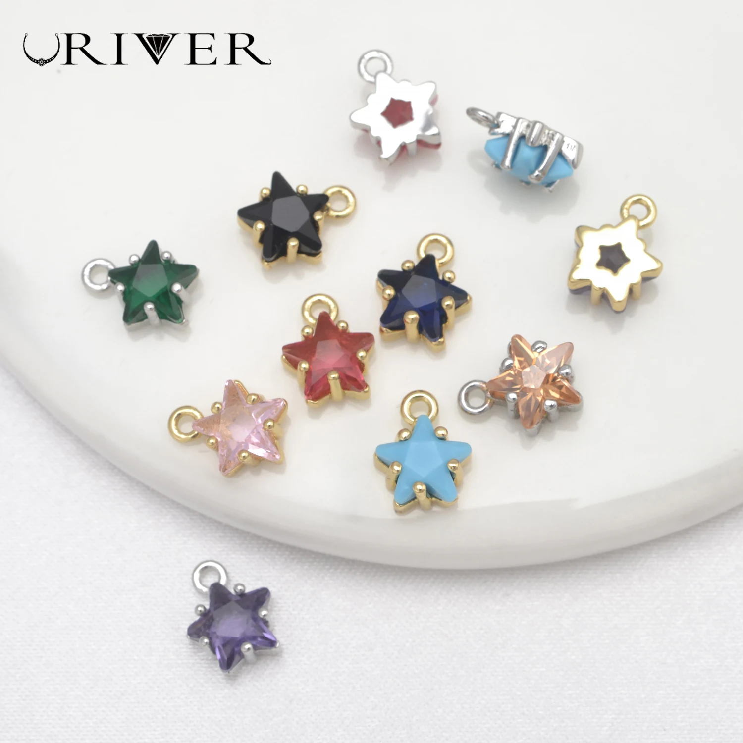 12 Pcs Charms for Earring Maki - Jewelry Making For Teens 评论和价格