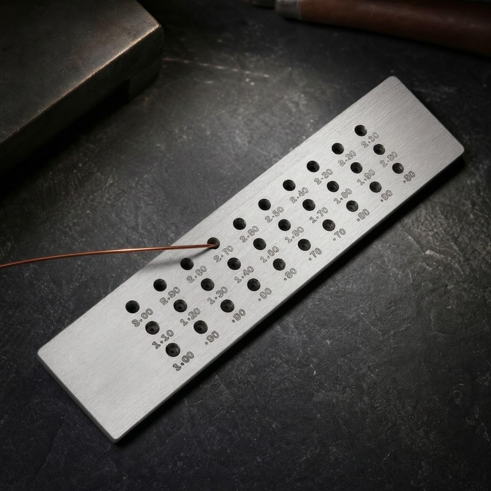 Metal Wire Forming Draw Plate  - Jewelry Making Drawing 评论和价格