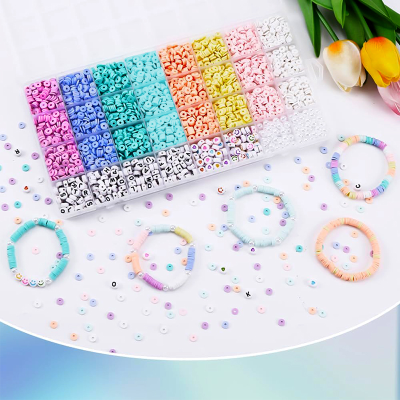 Clay Beads Bracelet Making Kit - Jewelry Making For Teens 评论和价格
