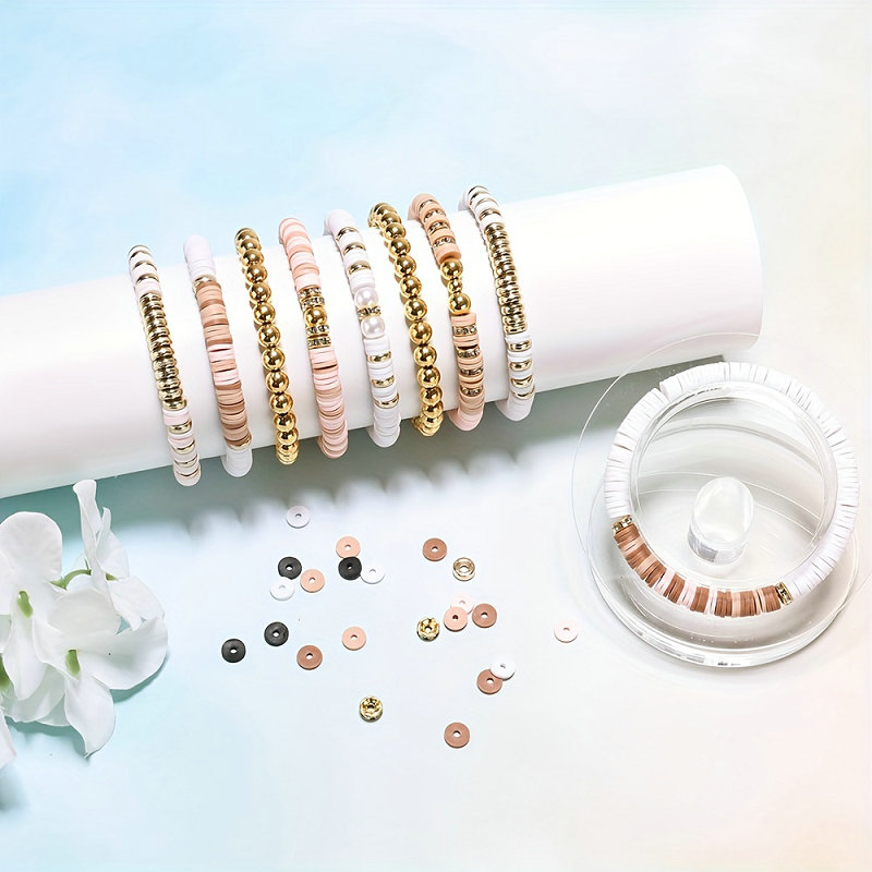 Style DIY Clay Beads Bracelet  - Jewelry Making For Teens 评论和价格