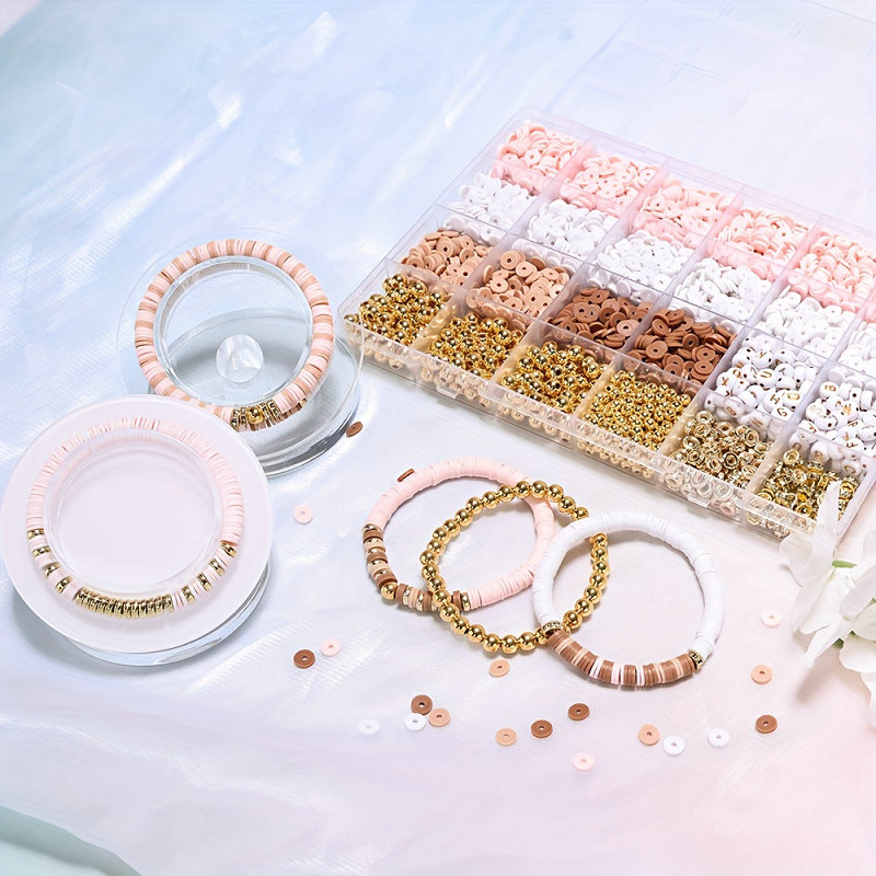 Style DIY Clay Beads Bracelet  - Jewelry Making For Teens 评论和价格