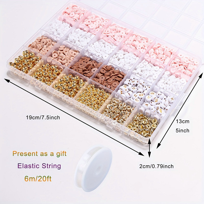 Style DIY Clay Beads Bracelet  - Jewelry Making For Teens 评论和价格