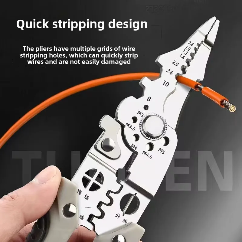 Multifunctional Electrician Ne - Jewelry Making Needle Nose Pliers 评论和价格