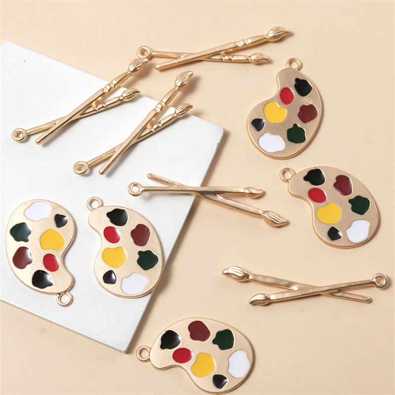 Trendy 10Pcs/PACK Fun Colorful - Jewelry Making Drawing 评论和价格