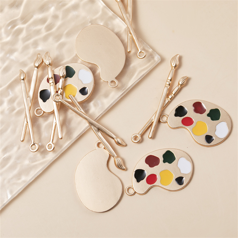 Trendy 10Pcs/PACK Fun Colorful - Jewelry Making Drawing 评论和价格