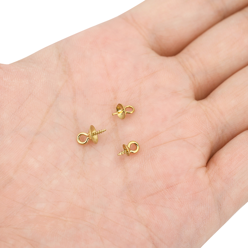 20pcs Stainless Steel Pearl Pe - Jewelry Making Drill 评论和价格