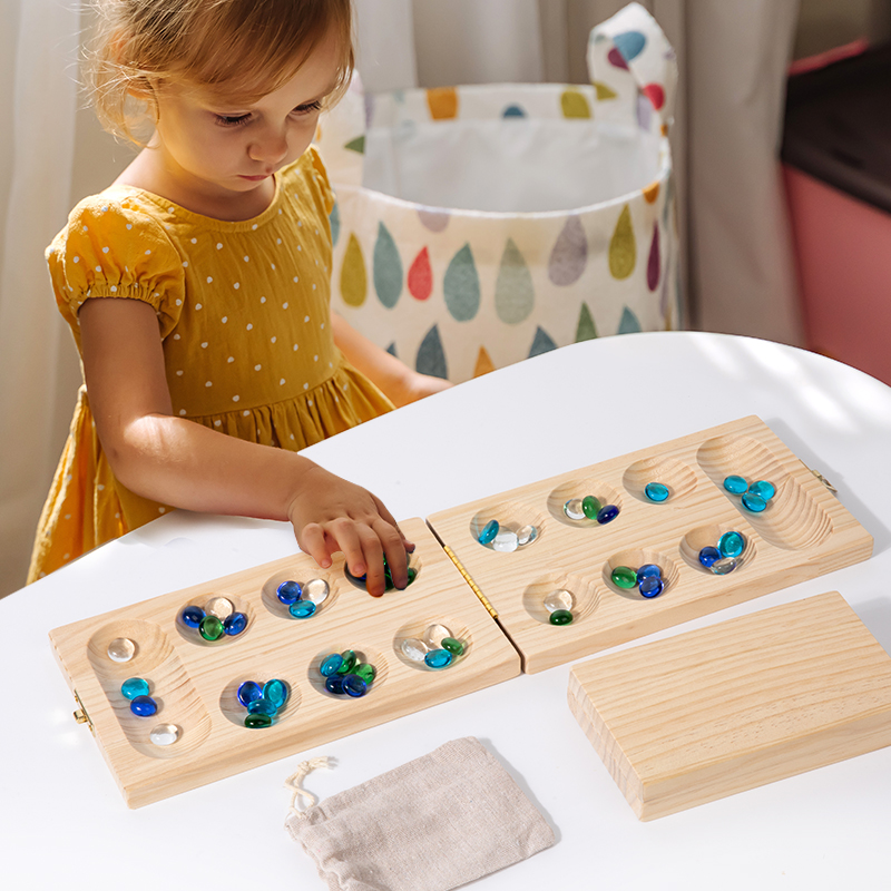 Mancala Board Game Set Family  - Jewelry Making Board 评论和价格