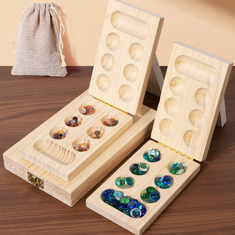 Mancala Board Game Set Family  - Jewelry Making Board 评论和价格