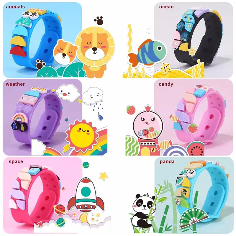 6Pcs/set Kids Building Blocks  - Jewelry Making For Kids 评论和价格