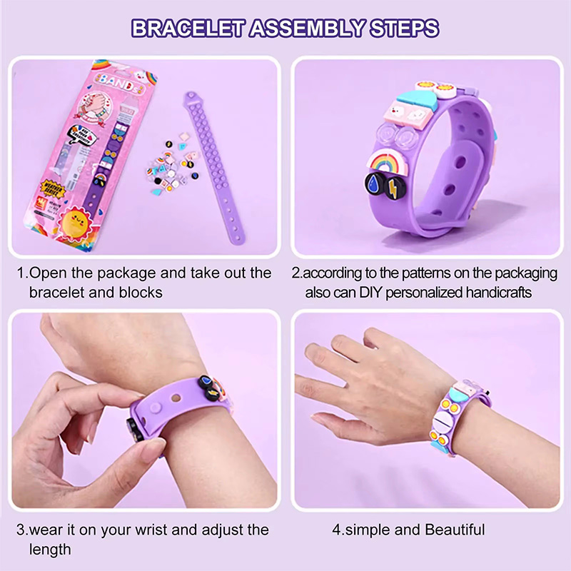 6Pcs/set Kids Building Blocks  - Jewelry Making For Kids 评论和价格