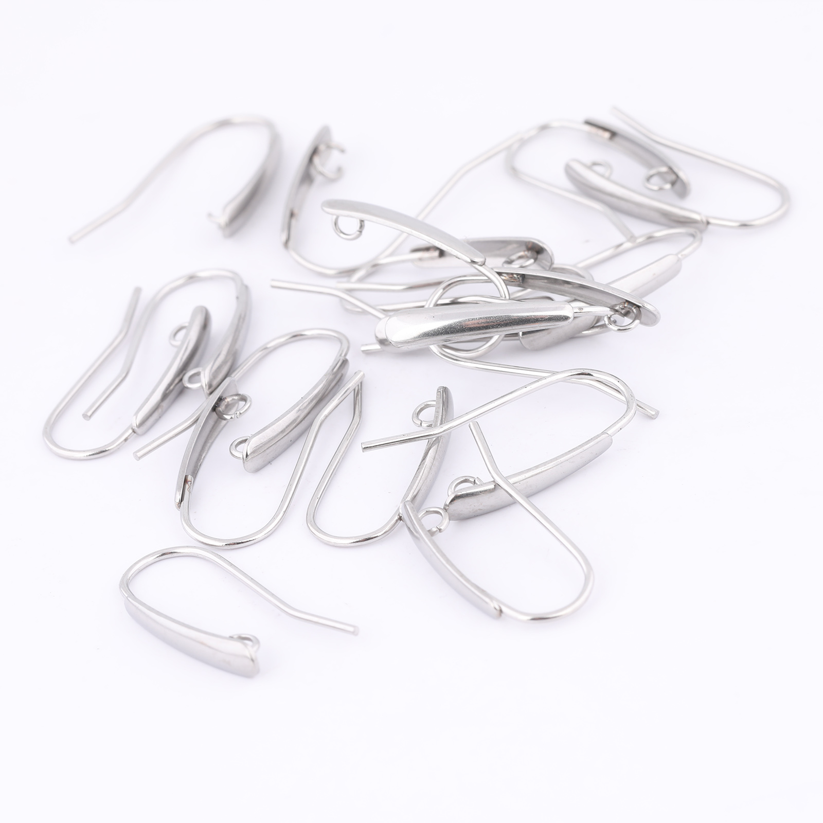 40pcs Stainless Steel Earring  - Jewelry Making Yarn 评论和价格