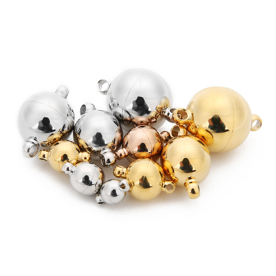 2pcs Stainless Steel Magnetic  - Jewelry Making Name 评论和价格