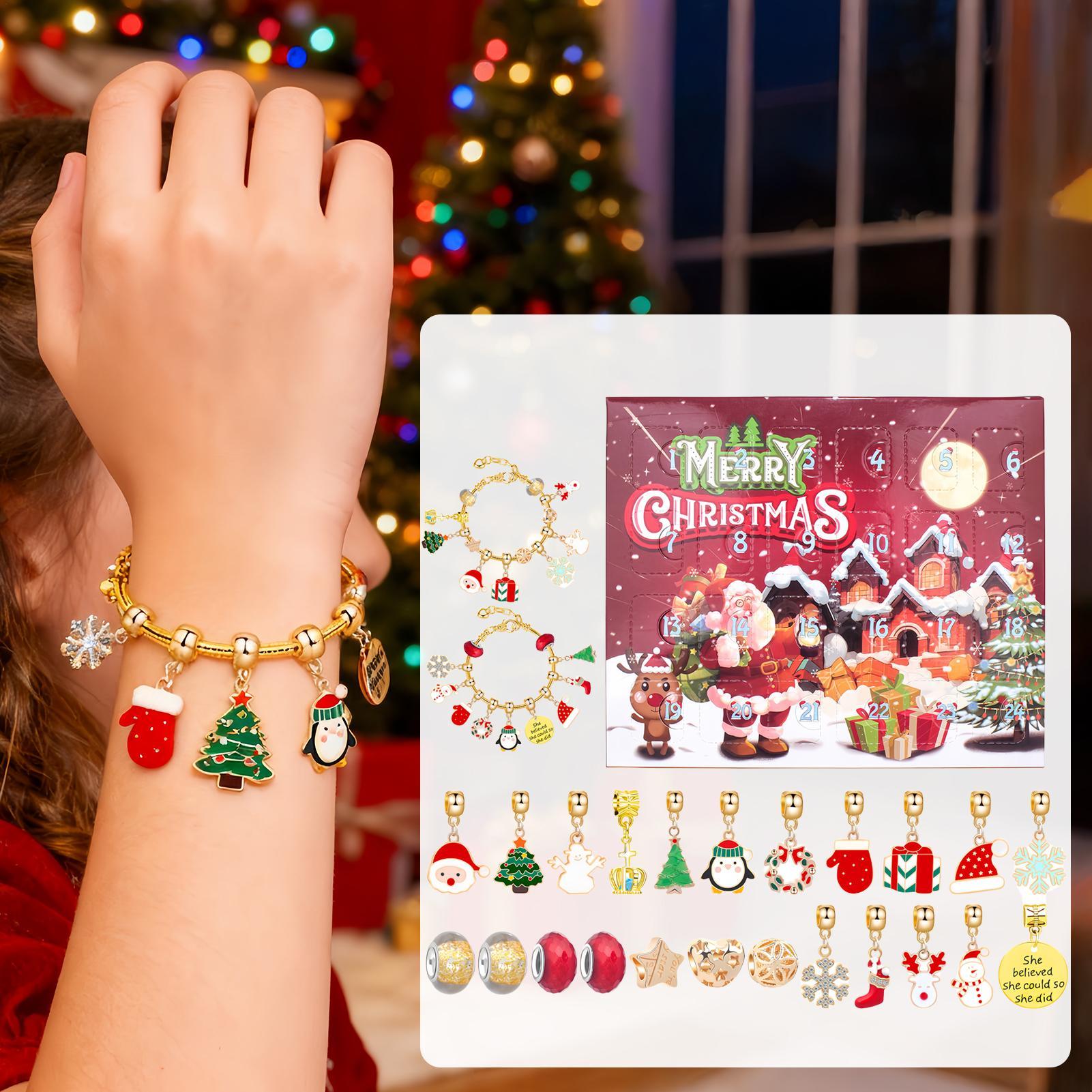 Christmas Bracelet Gift Box DI - Jewelry Making For Teens 评论和价格