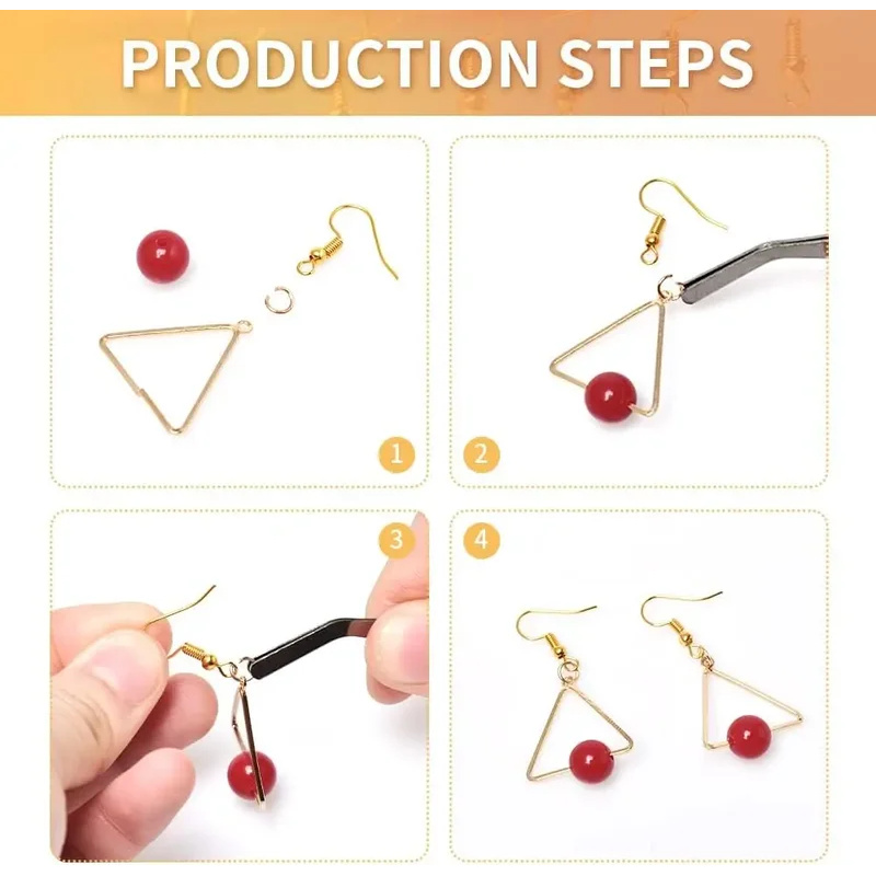 100/500pcs DIY Earring Finding - Jewelry Making Hardware 评论和价格