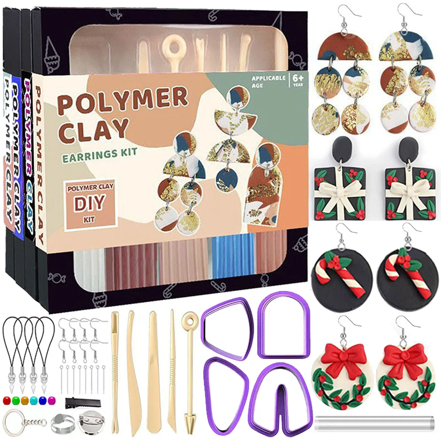 Polymer Clay Earring Jewelry M - Jewelry Making For Teens 评论和价格