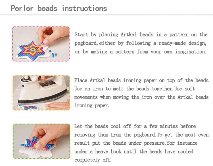 4Pcs 2.6mm Hama Beads Square L - Jewelry Making Board 评论和价格