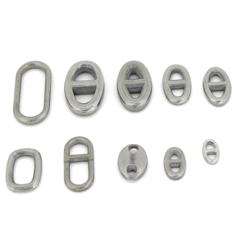 10Pcs Stainless Steel Double H - Jewelry Making Name 评论和价格