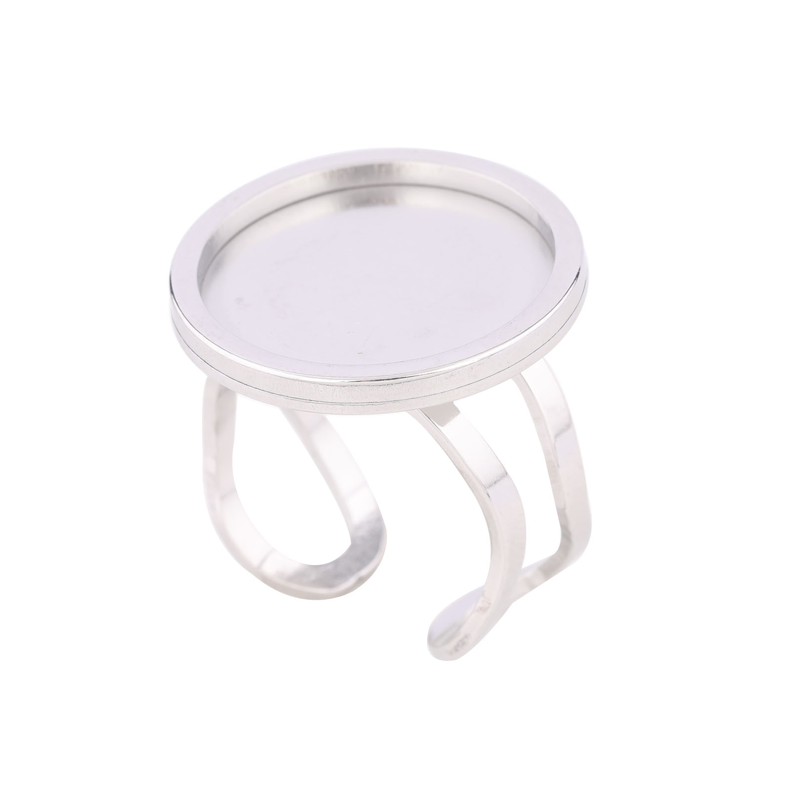5pcs 18mm Round Cabochon Ring  - Jewelry Making Course 评论和价格