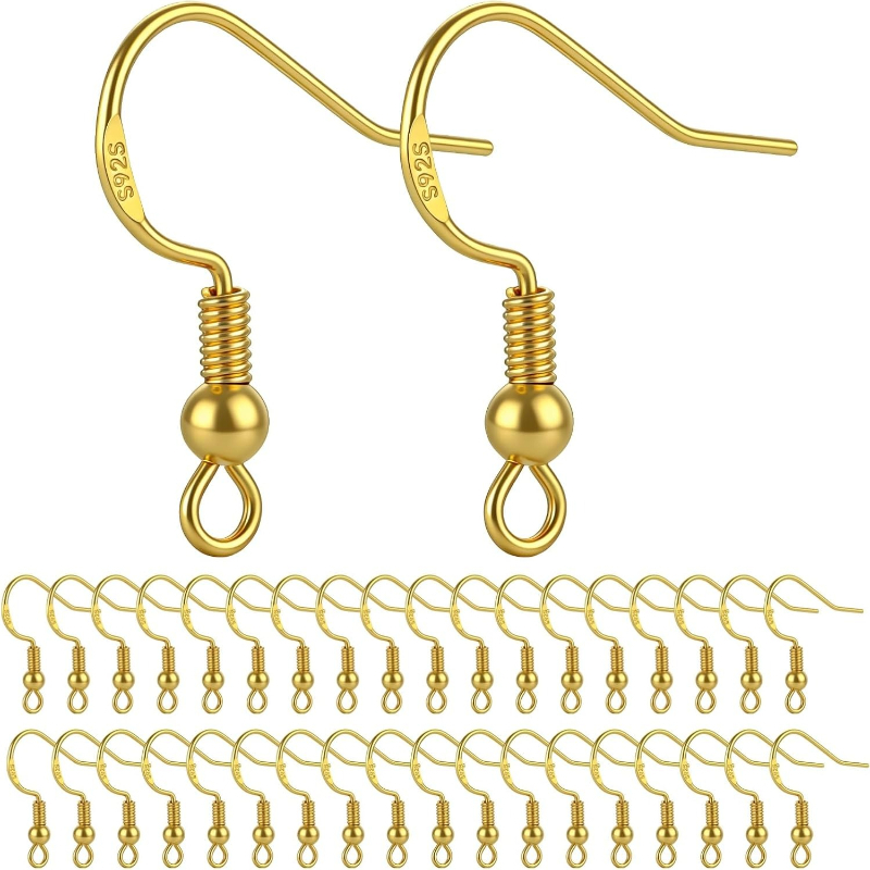 50pcs Gold Plated 925 Silver T - Jewelry Making Yarn 评论和价格